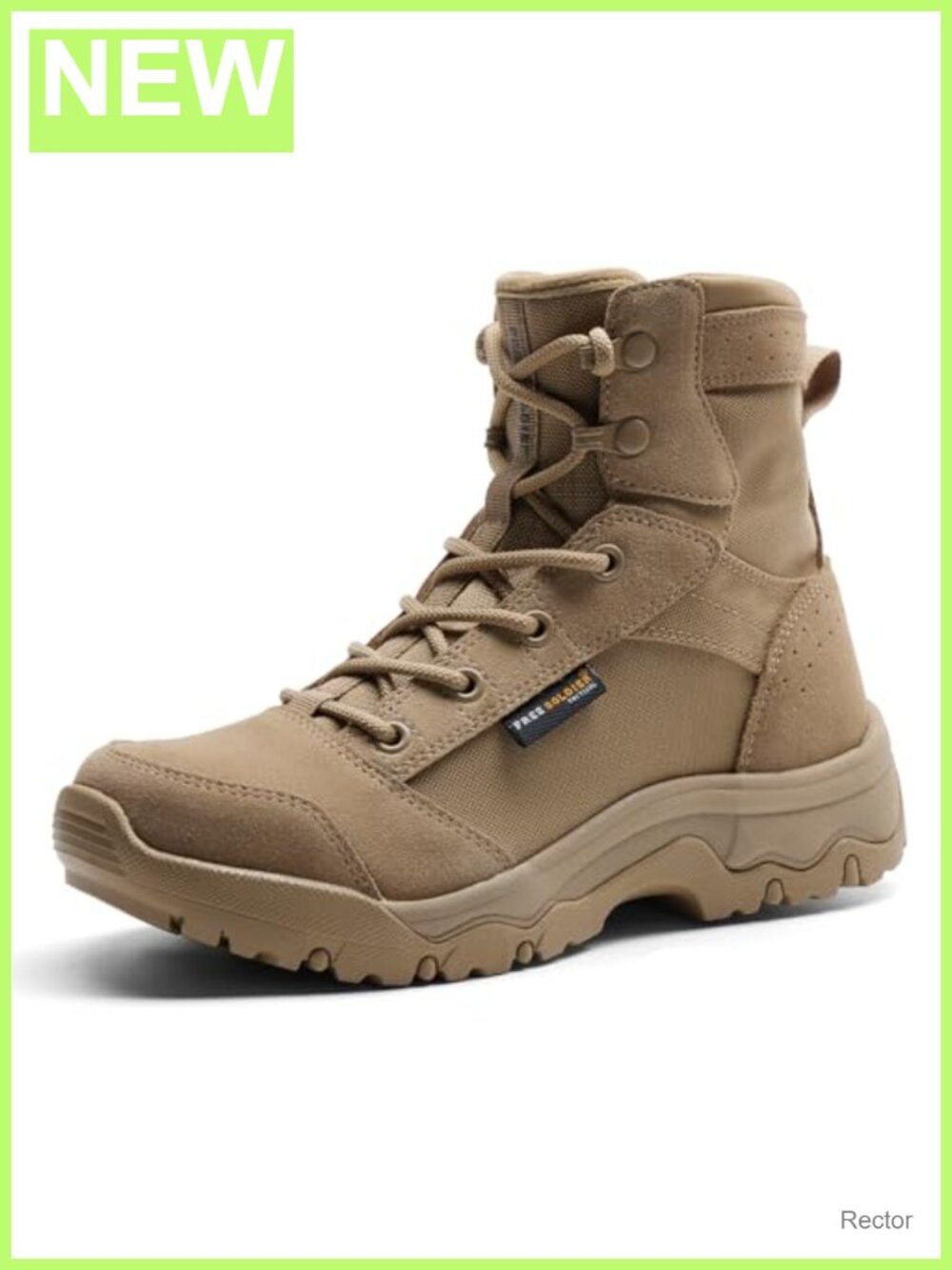 Women's 6" Tactical Combat Hiking Boots Ankle-High Non-Slip Lace-Up Work Boots